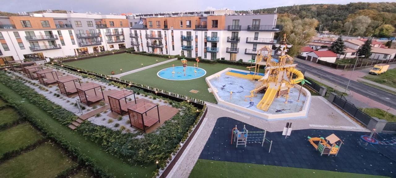 Bel Mare Wyspa, Apartament Z Parkingiem Gratis เมียนซิดดรอแย ภายนอก รูปภาพ