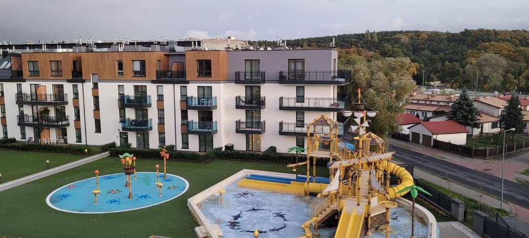 Bel Mare Wyspa, Apartament Z Parkingiem Gratis เมียนซิดดรอแย ภายนอก รูปภาพ